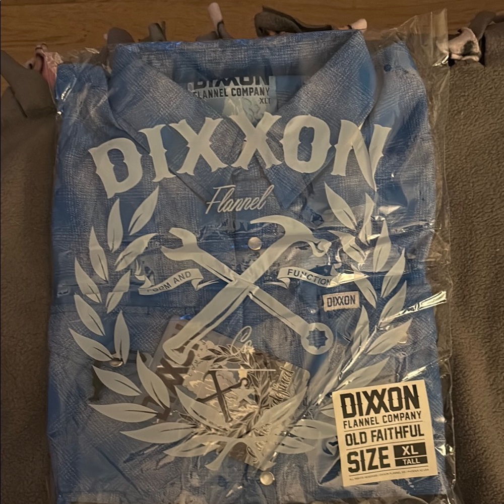 DIXXON Blue Flannel Shirt